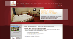 Desktop Screenshot of hotelpetra.cz